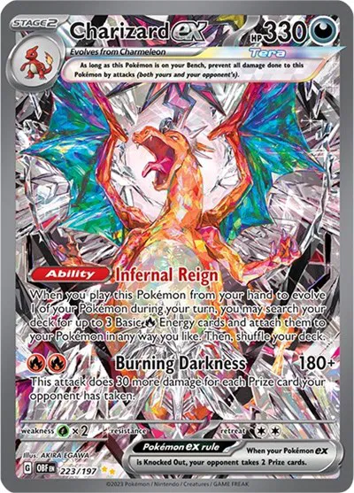 Charizard ex Obsidian Flames Special Illustration Rare 223/197 (NM)