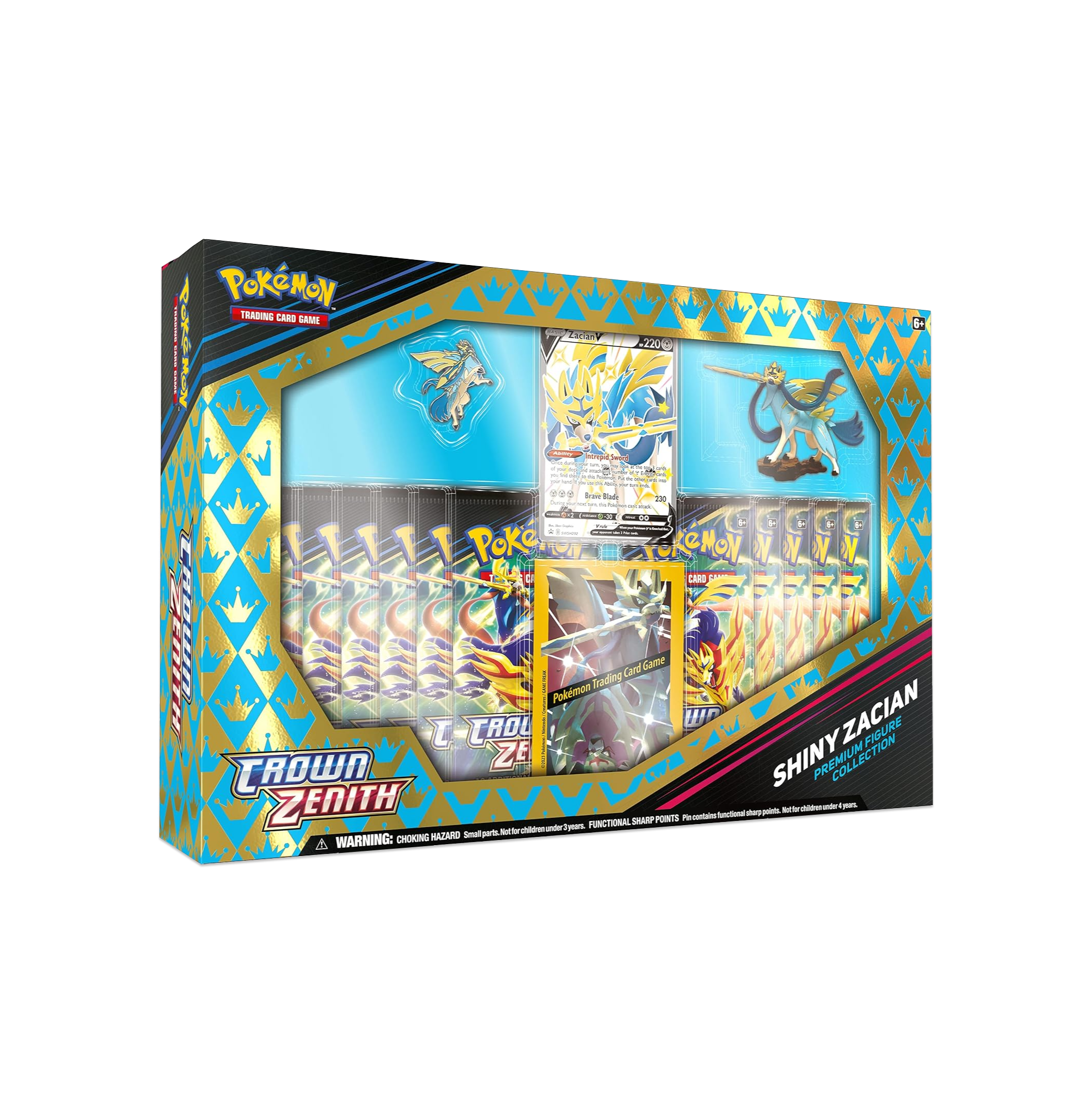 Crown Zenith Zacian Collection Box