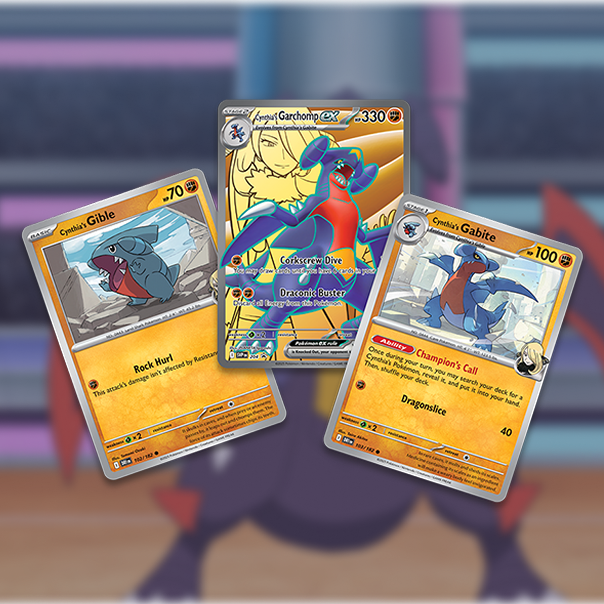 Cynthia Garchomp Premium Collection