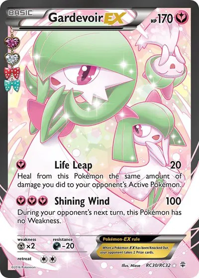 Gardevoir EX (Full Art) Generations: Radiant Collection Ultra Rare RC30 (NM)
