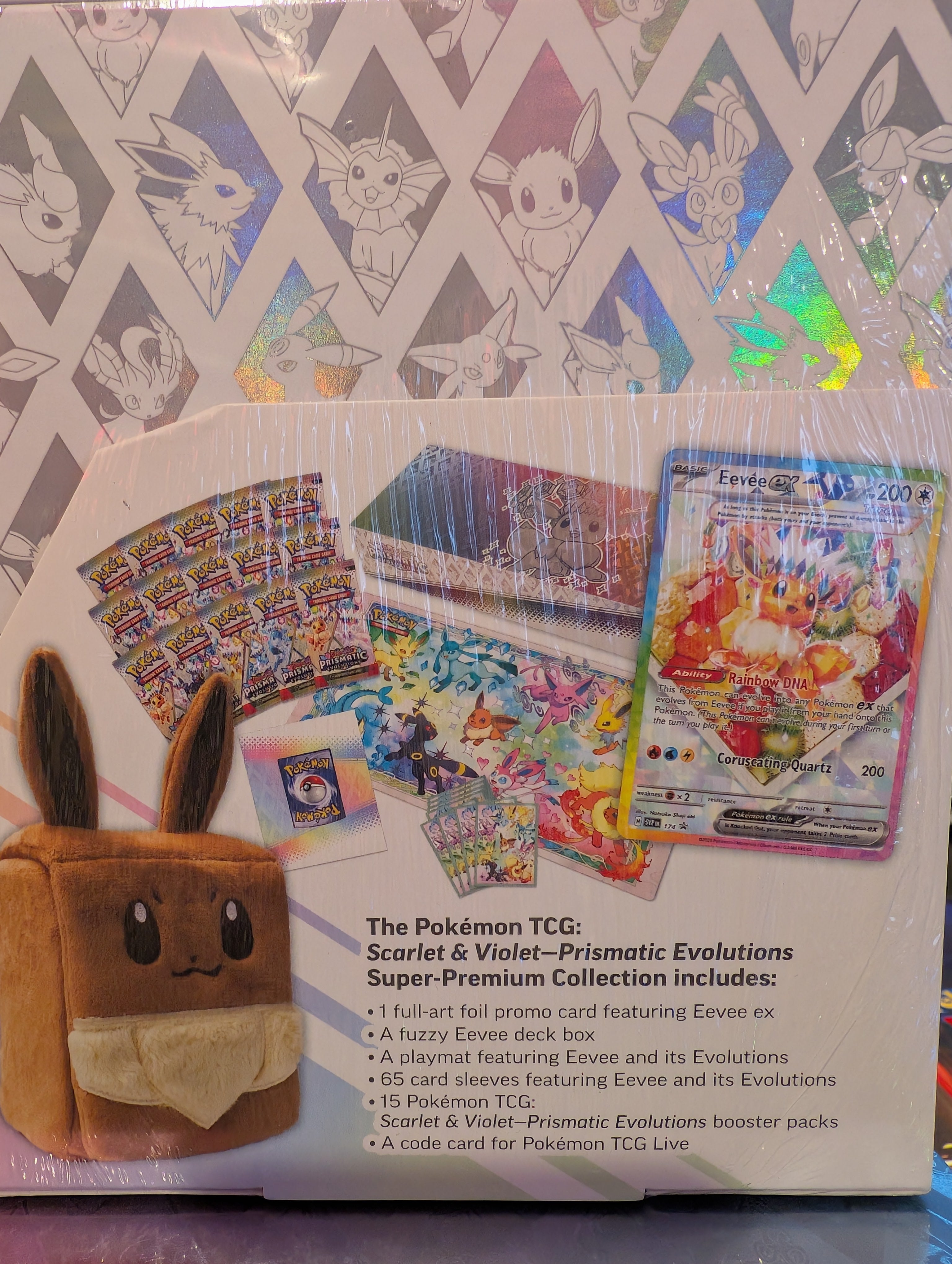 Prismatic Evolutions Super-Premium Collection PokPayne Prismatic Evolutions Super-Premium Collection PokPayne