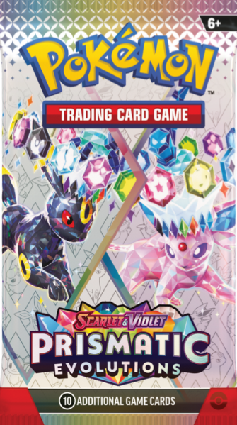 Prismatic Evolutions Single Pack