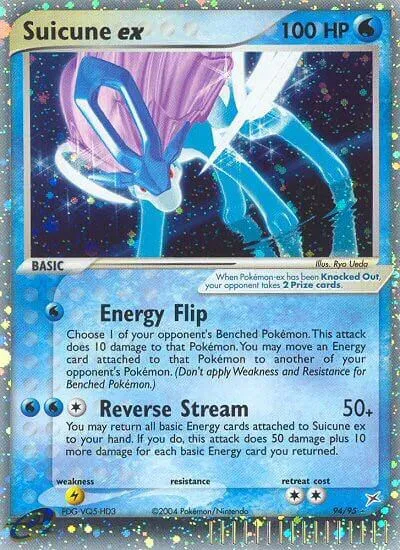 Suicune ex EX Team Magma vs Team Aqua Ultra Rare 94 (HP)