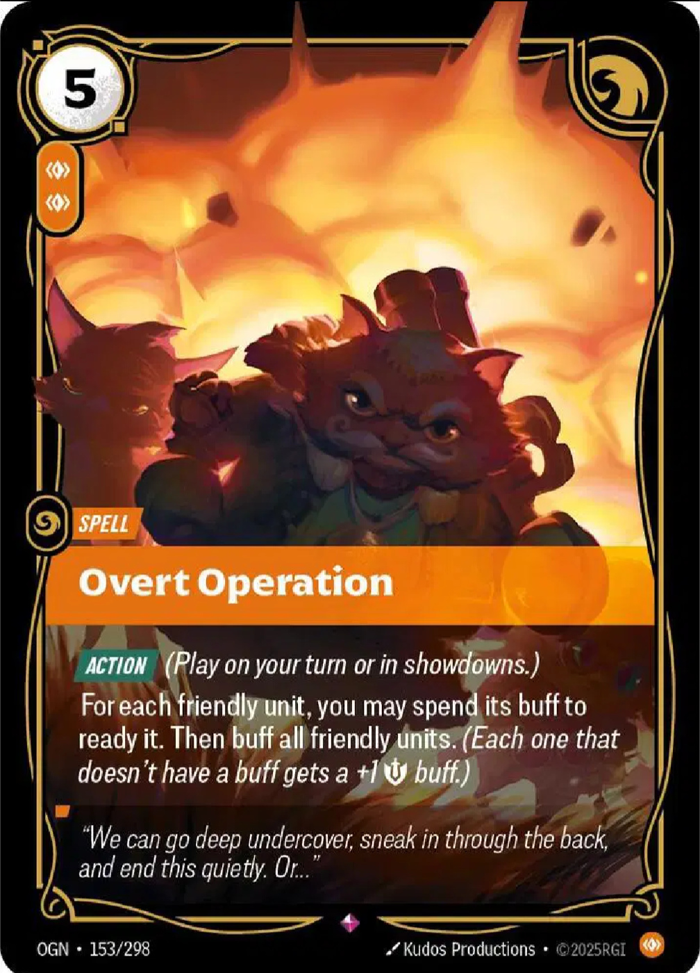 Overt Operation 153/298 - Single
