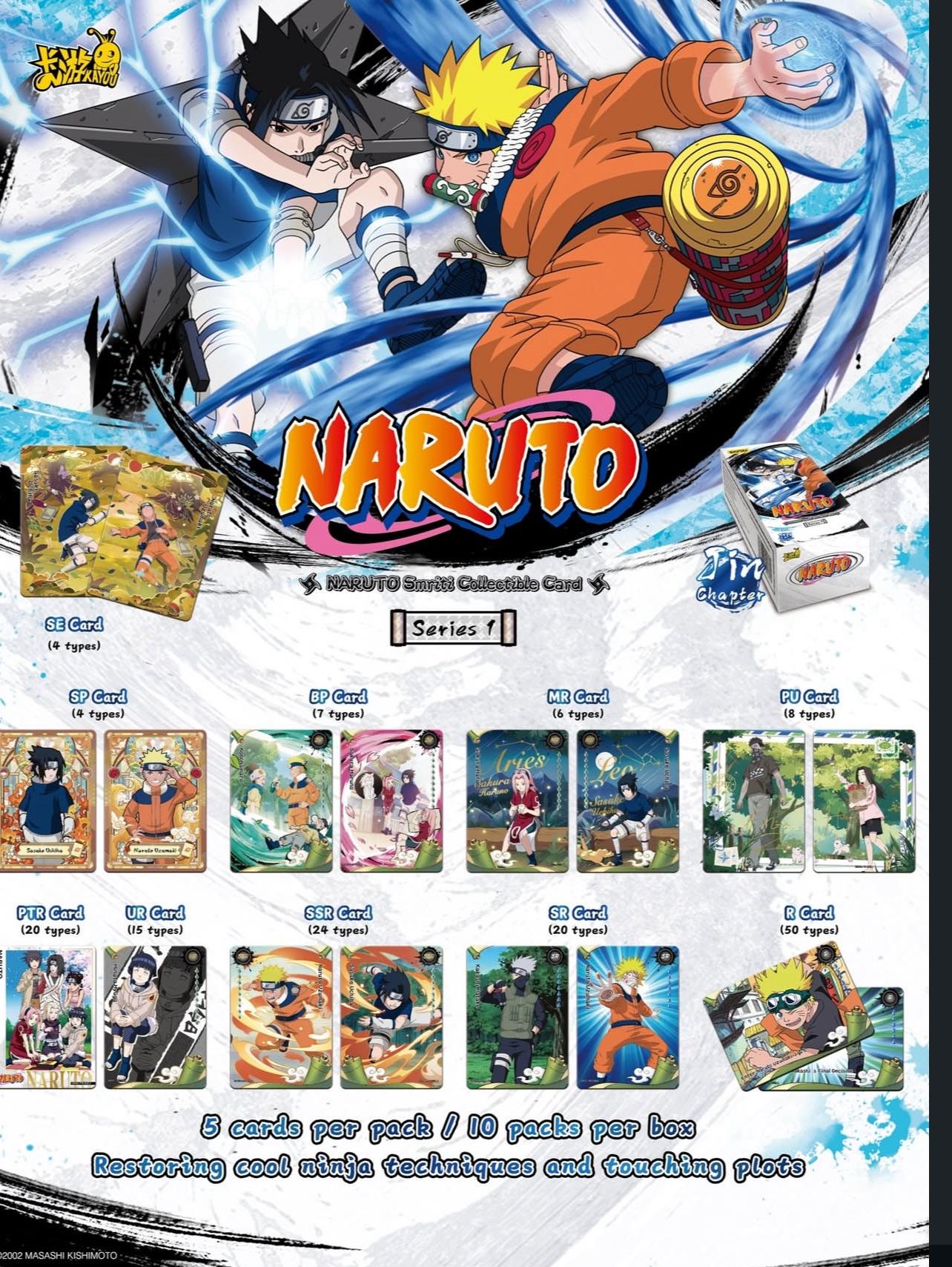 Kayou TCG: Naruto Smriti Heaven Scroll Series 1 Booster Box (SEA ver.) - (English)