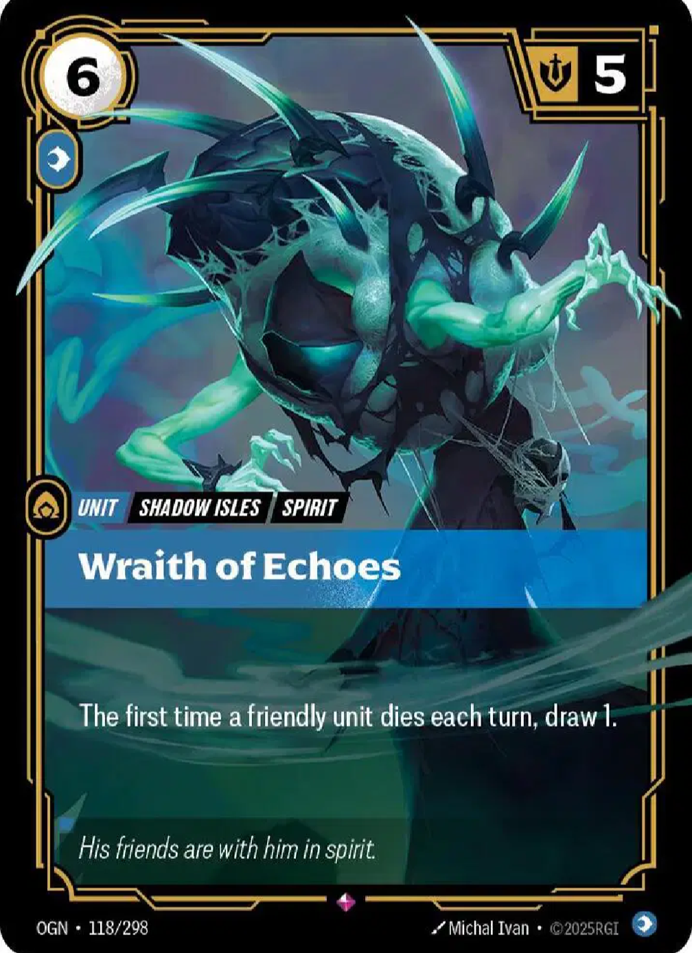 Wraith of Echoes 118/298 - Single