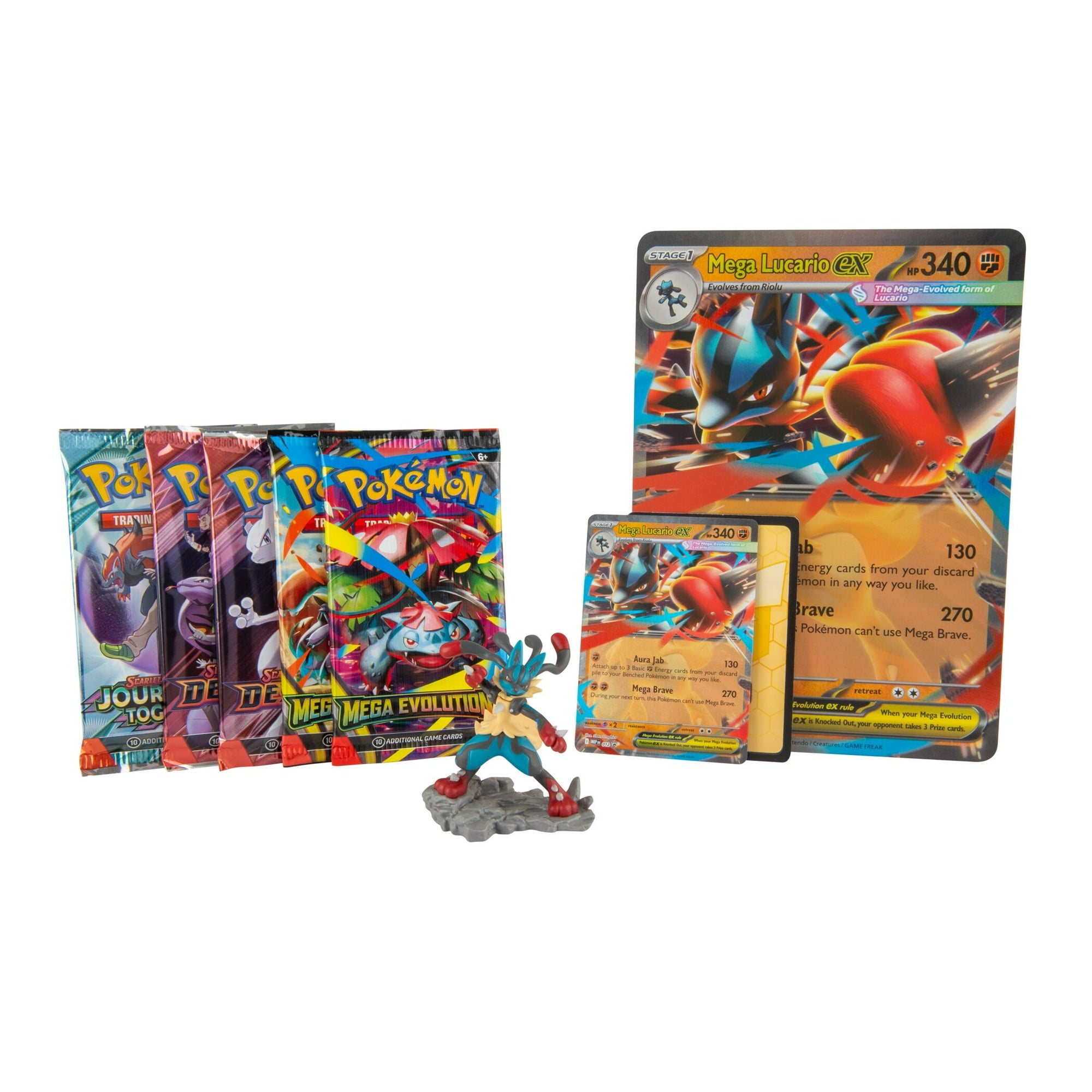 Mega Lucario Ex Figure Collection Box