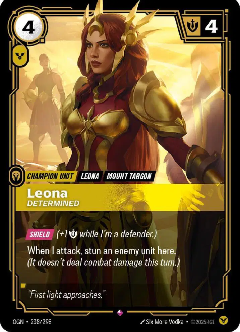 Leona Determined 238/298 - Single