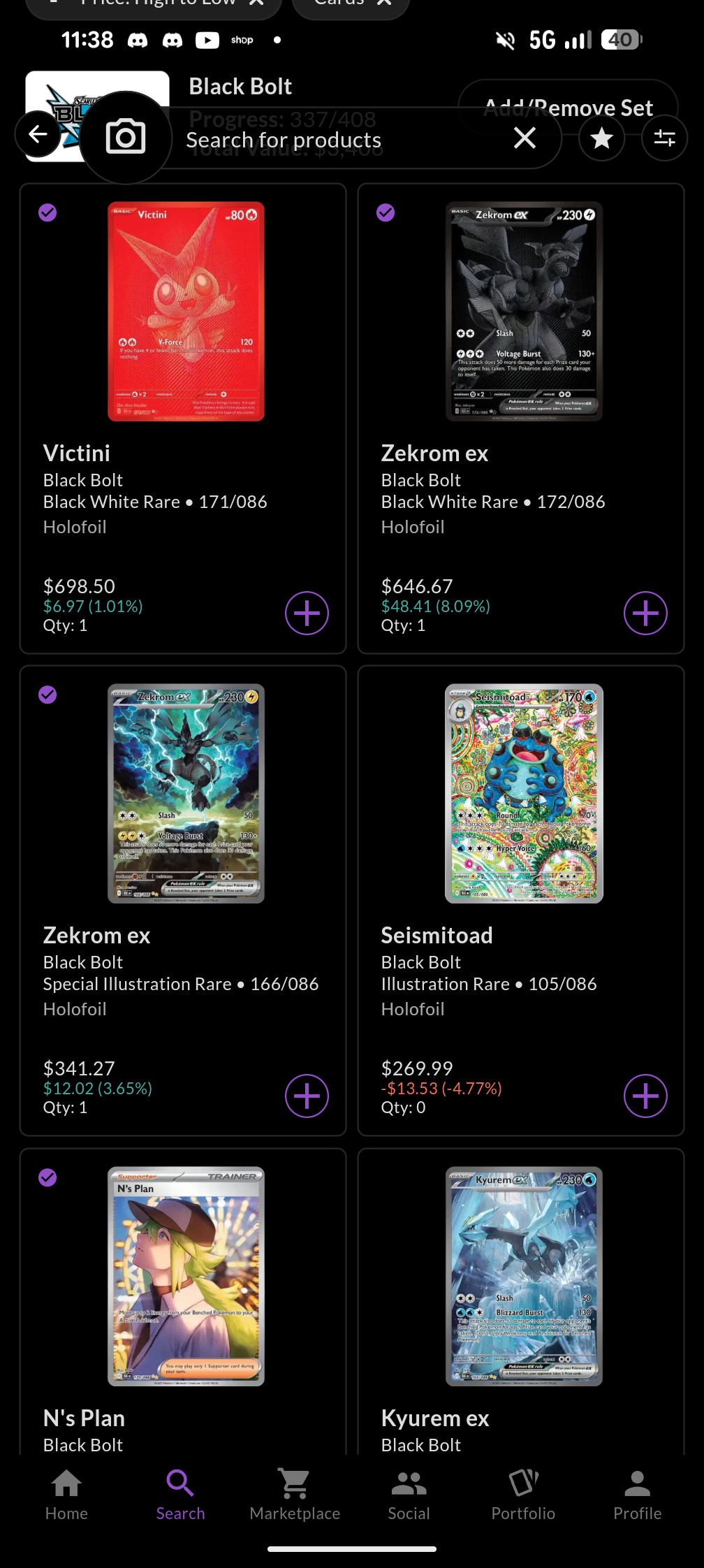 Scarlet & Violet: Black Bolt - Elite Trainer Box