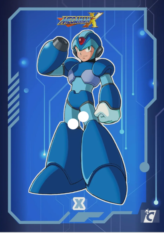 Mega Man X Cardsmith Super Refractor Bundle
