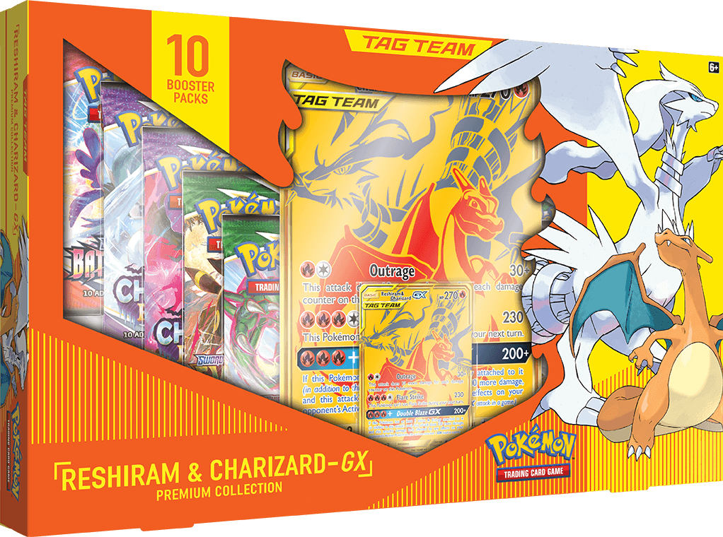 Reshiram & Charizard GX Tag Team Premium Collection