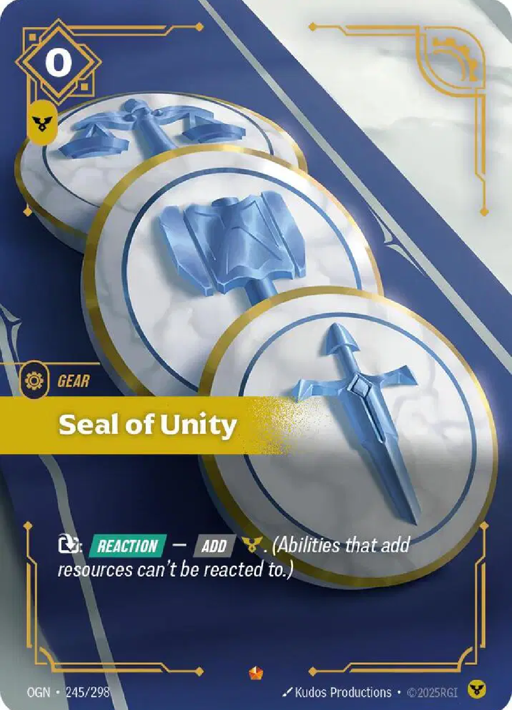 Seal of Unity 245/298 - Single