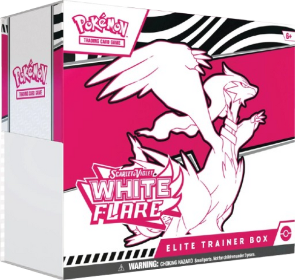 Pokemon Scarlet And Violet White Flare Elite Trainer Box