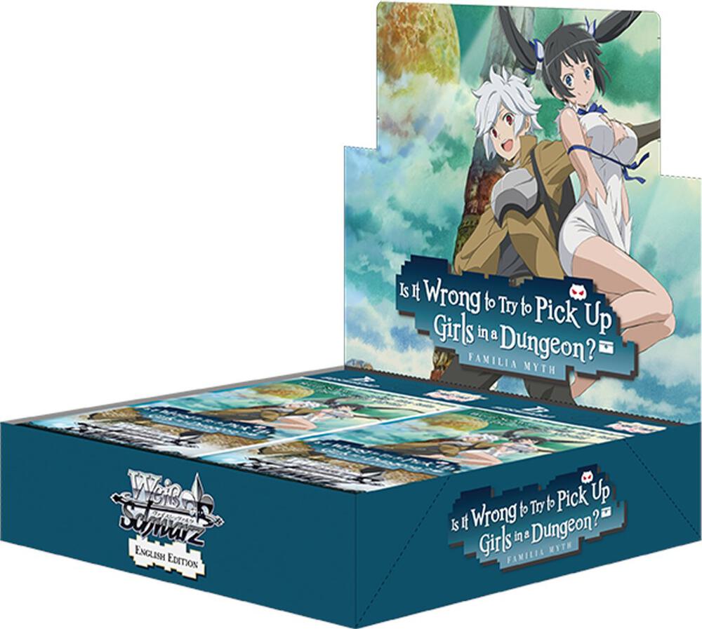 Is it Wrong to Try to Pick Up Girls in a Dungeon? Booster Box - Weis Schwarz English Edition