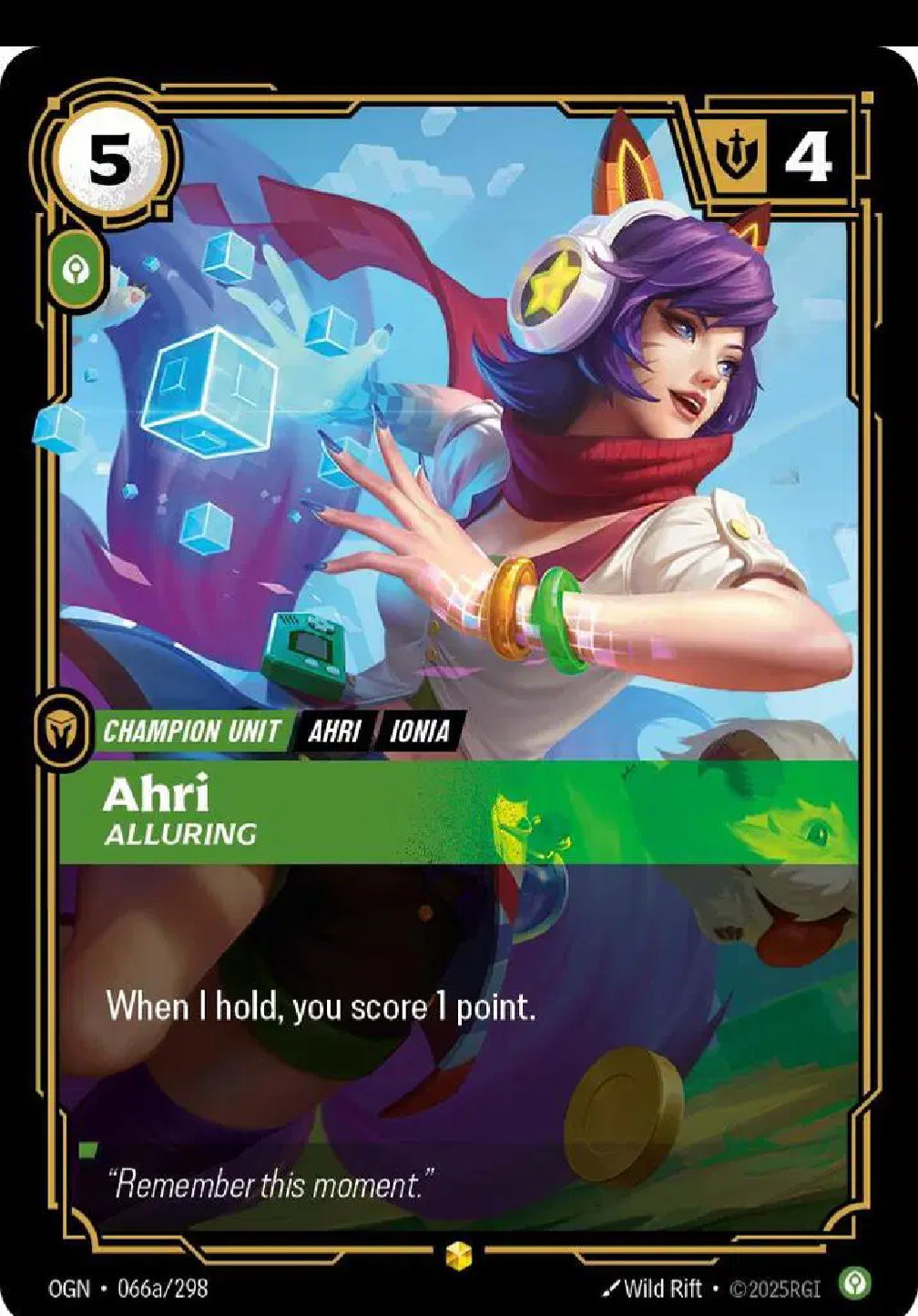 Ahri Alluring 066a/298 - Single