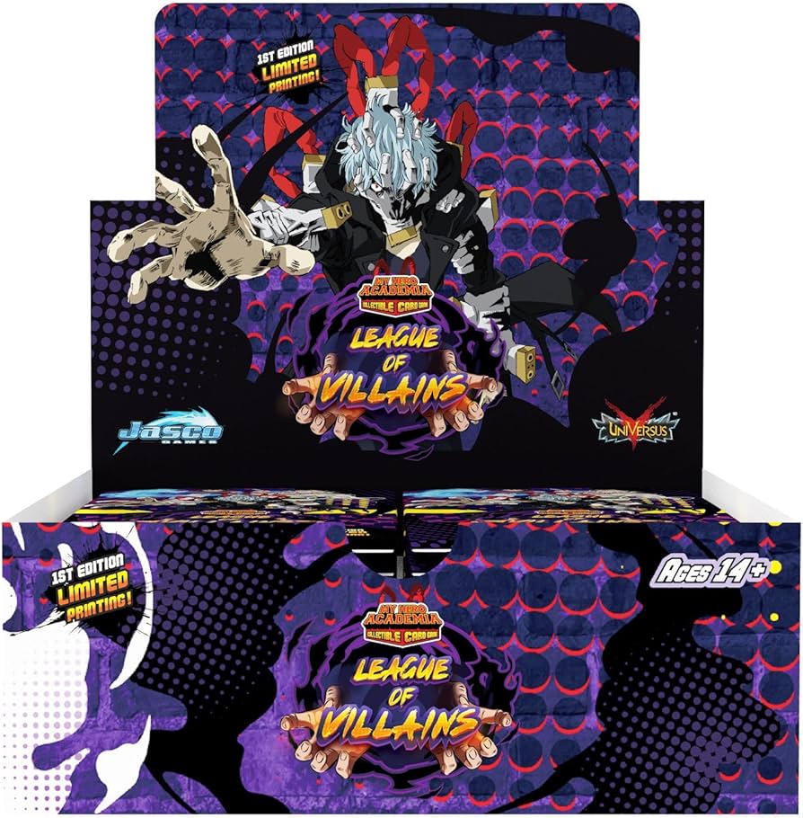 My Hero Academia League of Villains Booster Box
