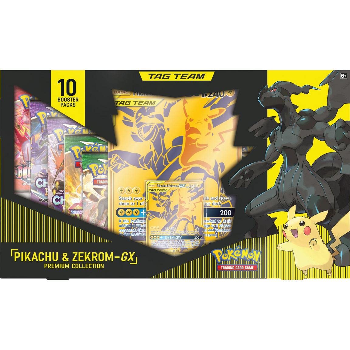 Pikachu & Zekrom GX Team Up Premium Collection