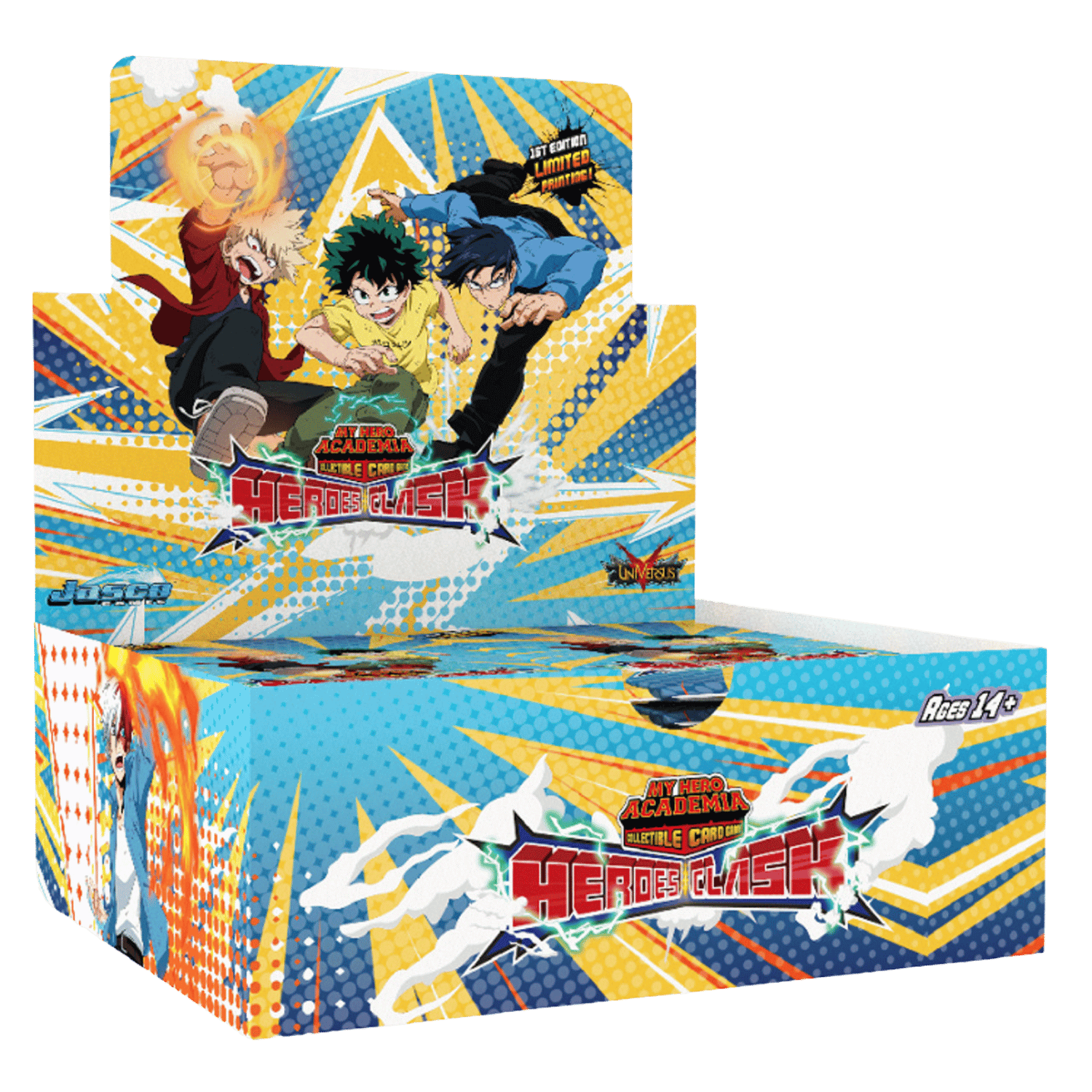 My Hero Academia Heroes Clash Booster Box 1st edition limited print