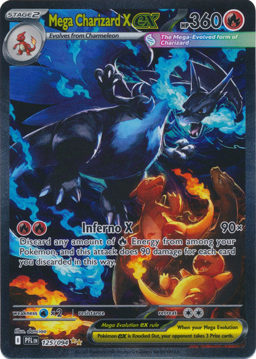 Mega Charizard ex 125/094 Special Illustration Rare - Near Mint