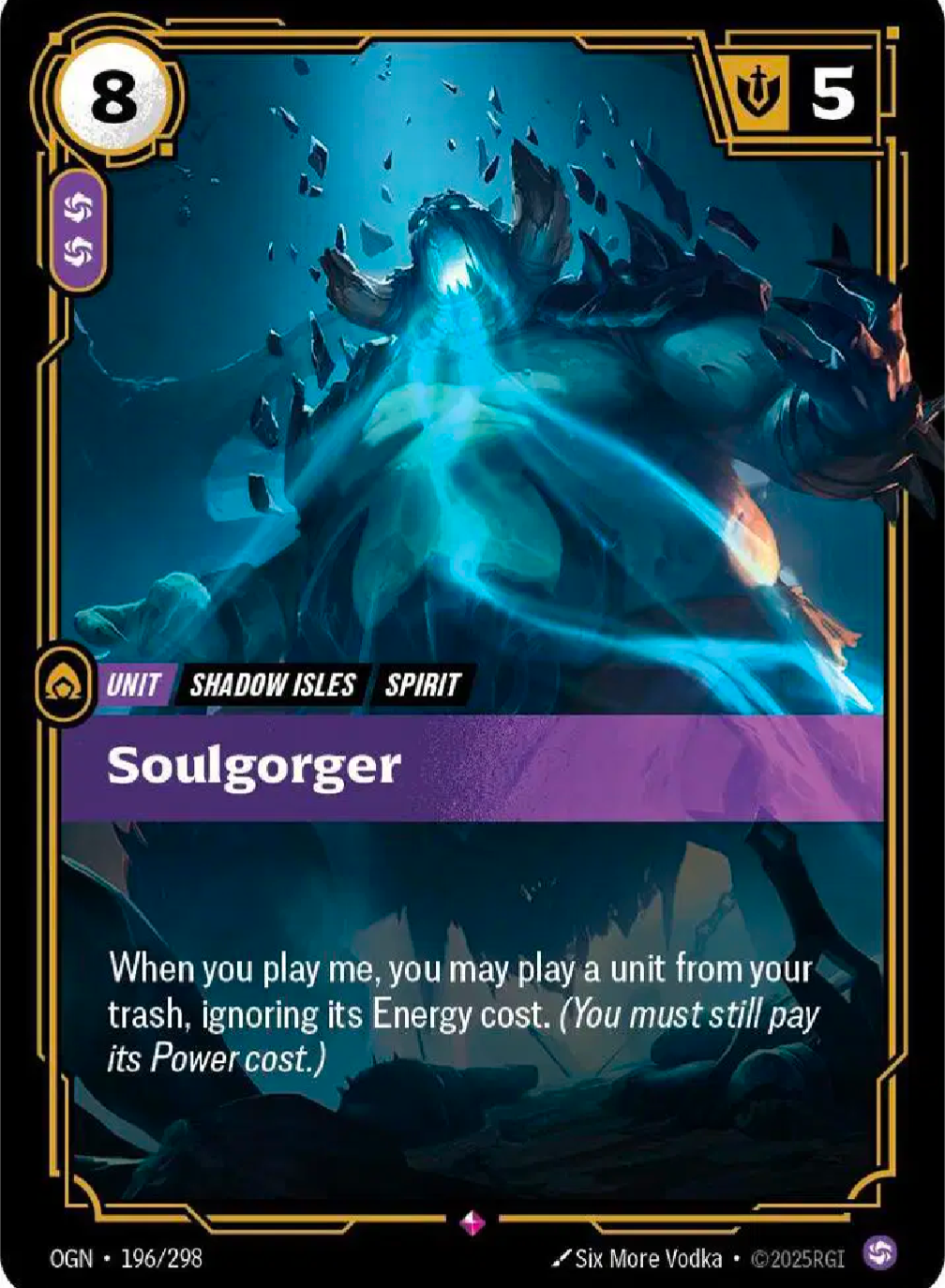 Soulgorger 196/298 - Single