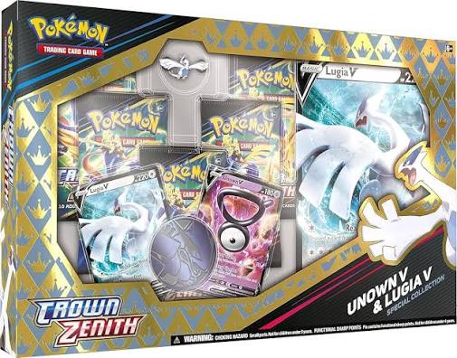 Crown Zenith Unown V & Lugia V Special Collection