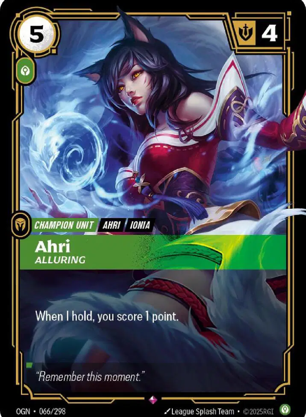 Ahri Alluring 066/298 - Single