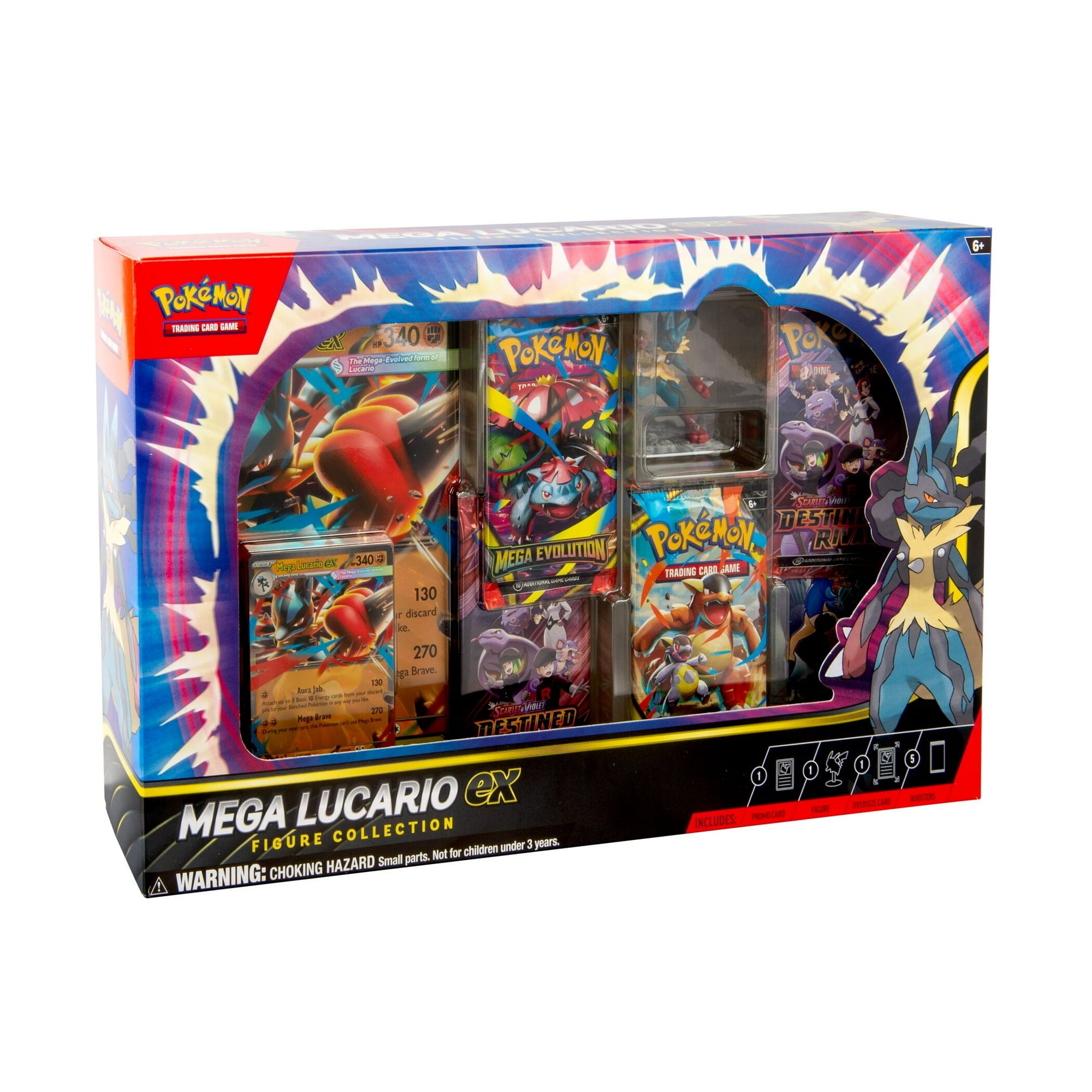 Mega Lucario Ex Figure Collection Box