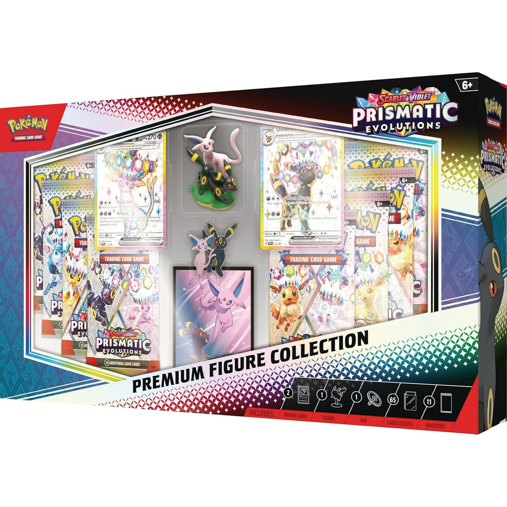 Prismatic Evolutions Figure Collection Box